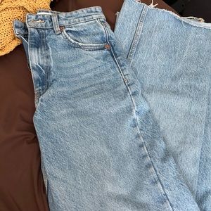 High waisted zara jeans